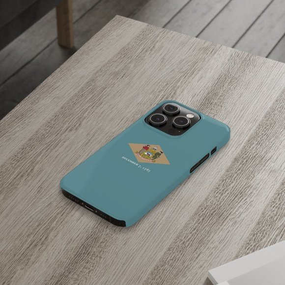 Delaware State Flag Phone Case - Picture 1 of 8